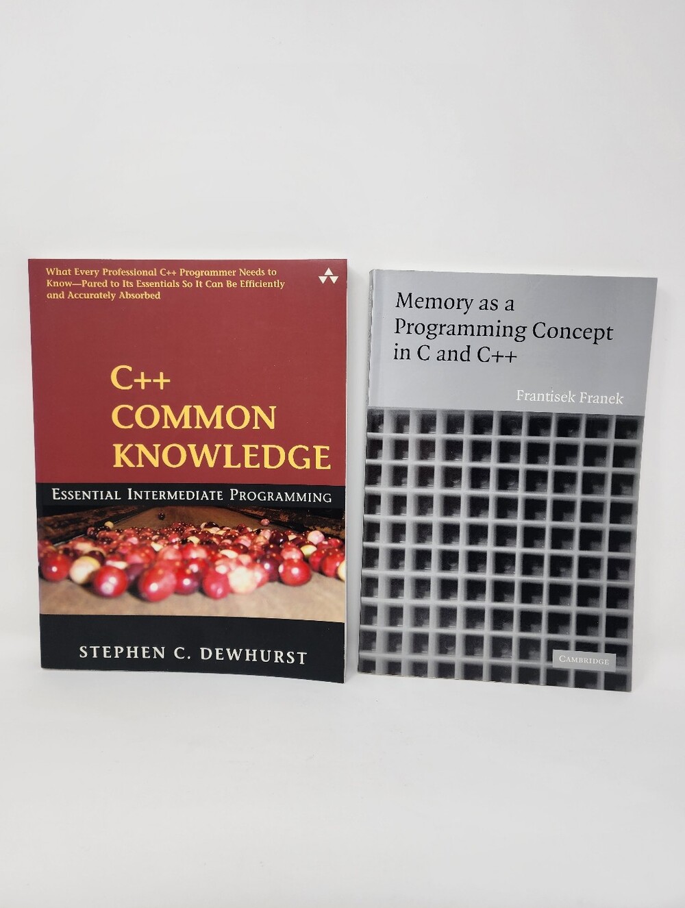 C++ Common Knowledge & Memory as a Programming Concept Paperback Textbooks